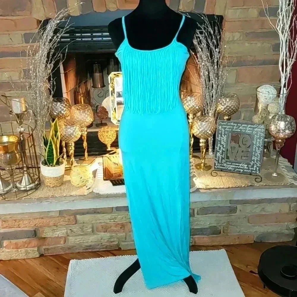 Wasabi and Mint Maxi Dress